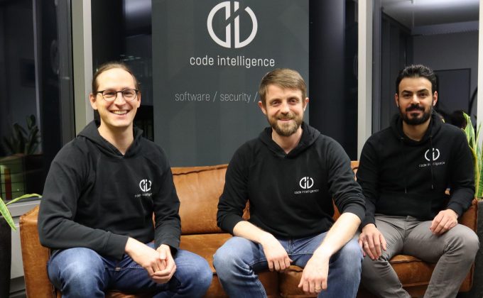 Henning Perl, Sergej Dechand, Khaled Yakdan (vlnr.) Code Intelligence, das Startup hinter Jazzer